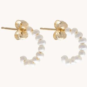 Catbird pearl earrings